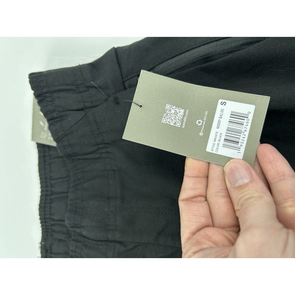 Apana Men's Jogger Pants - Black Standard Fit Small NWT - Picture 8 of 14